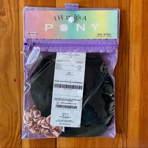 UNOPENED Miya Jet black pony hair extension from Insert Name Here